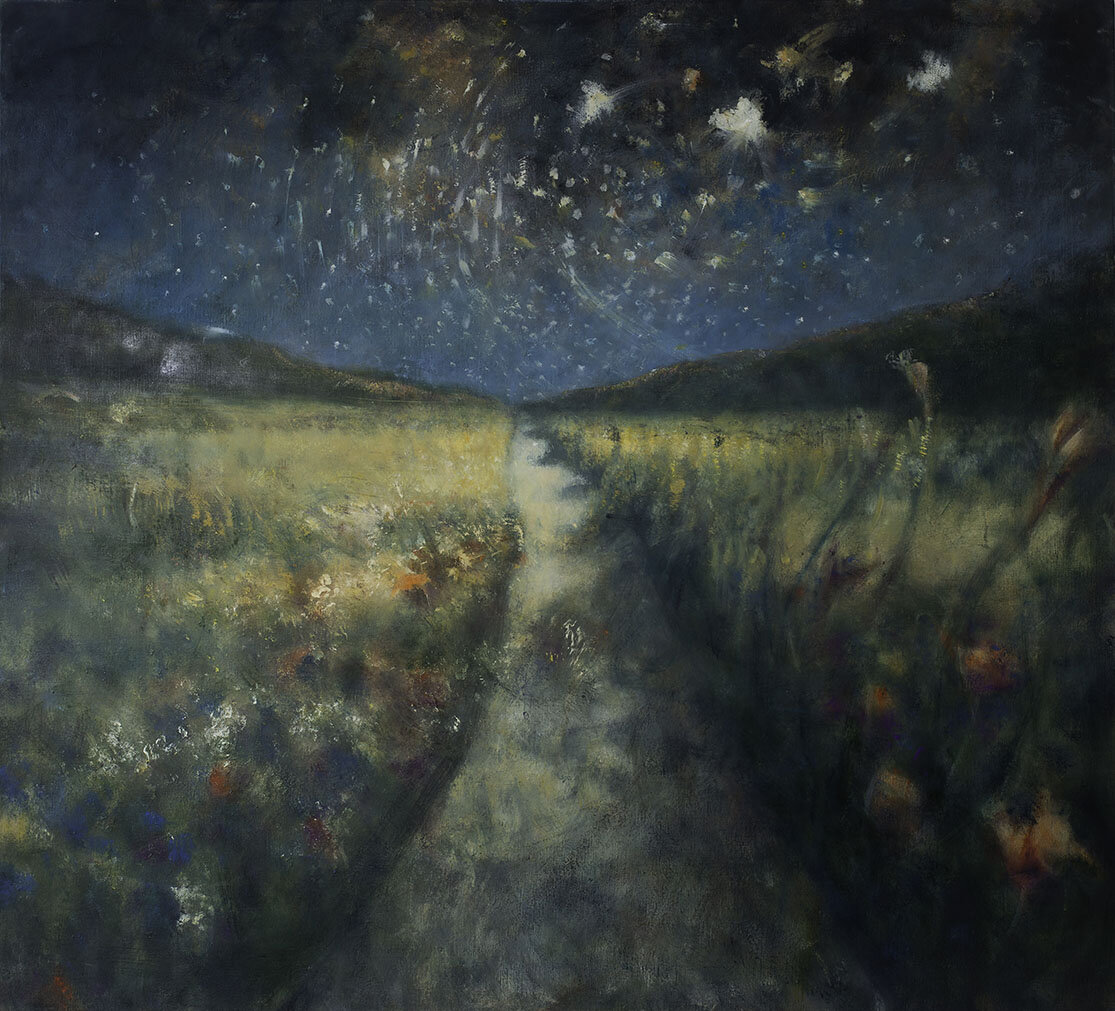Road Through the Field at Night (2018)