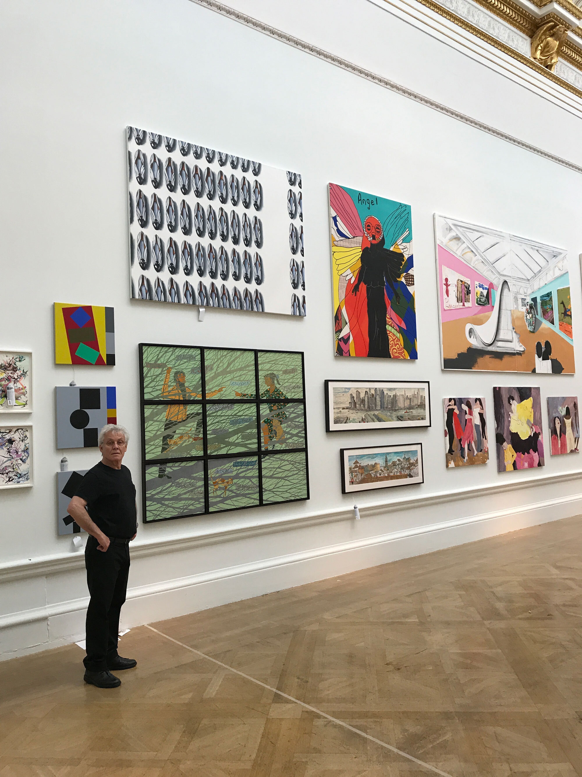  Hanging the Royal Academy Summer Show, 2017 