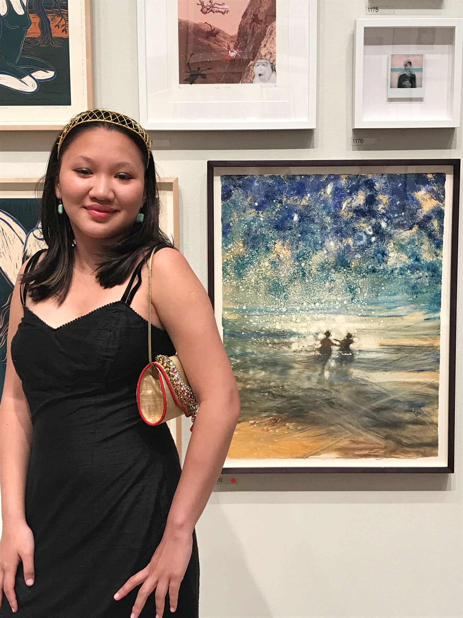  Jasmine Jacklin at the Royal Academy Summer show, 2018 