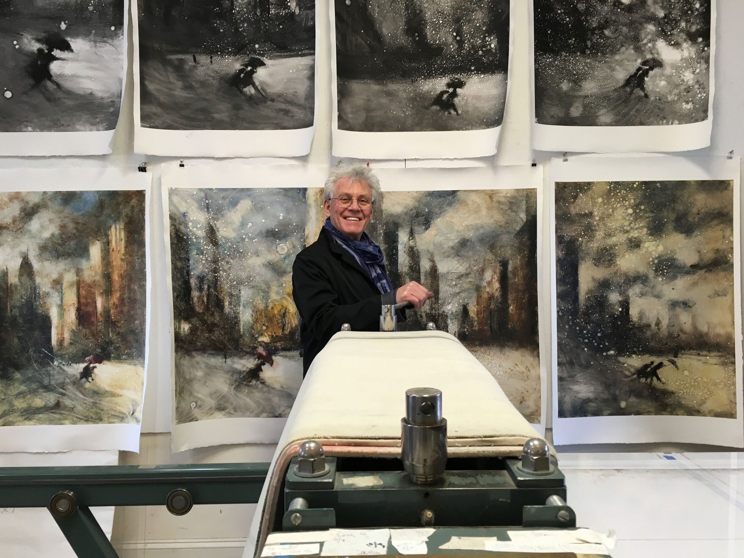  At the Contemporary Print Center CT 2017  Photo: Paul DeRuvo 