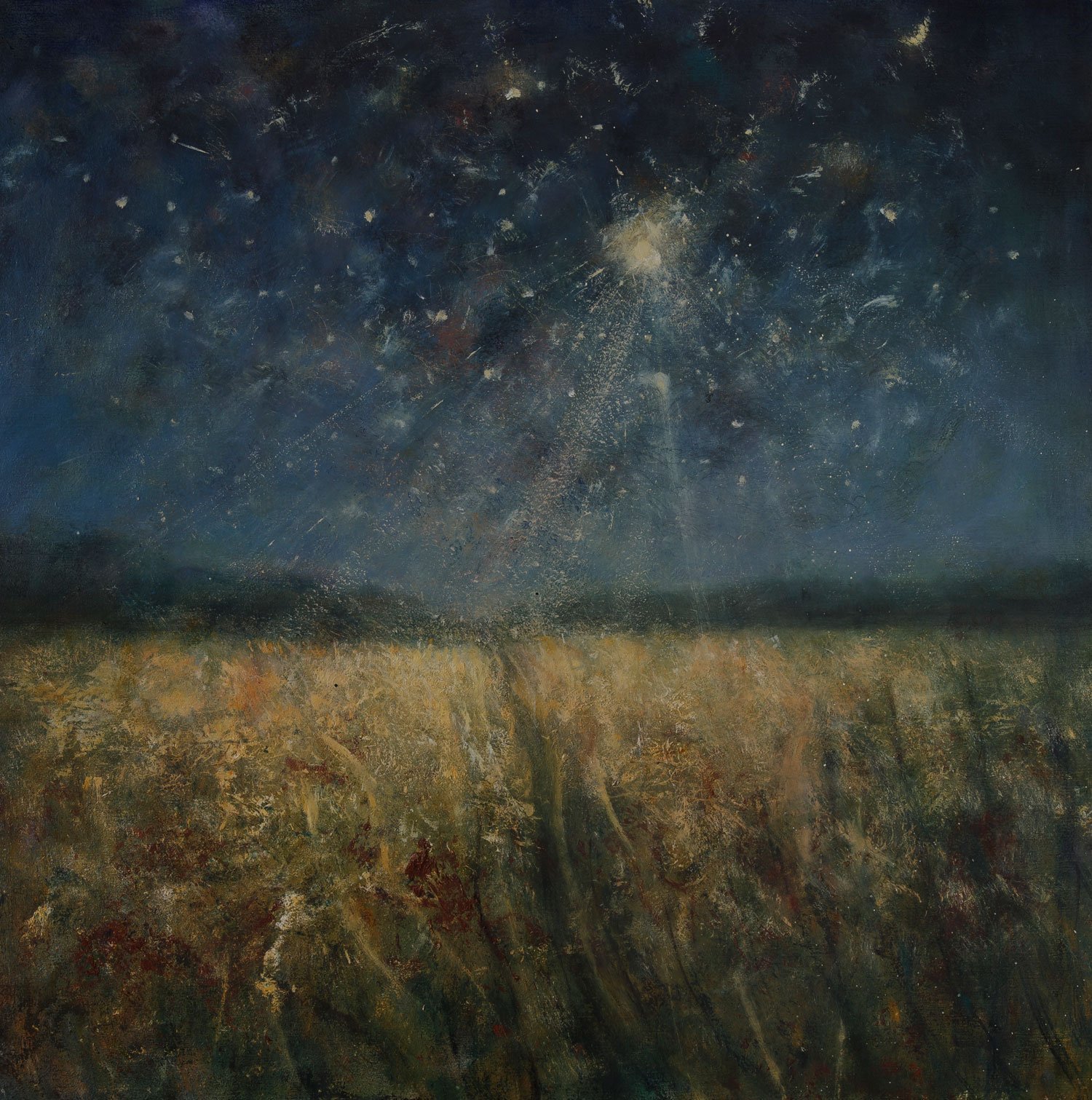 Maize Field and Moonlight (2021)