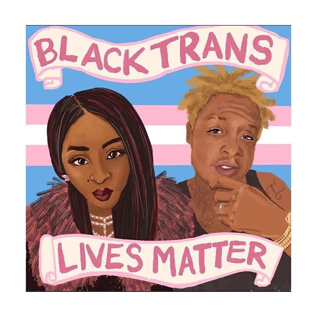 transphobia is white supremacy. Nina Pop  and Tony McDade. #saytheirnames 
On May 3, Nina was found stabbed to death in her apartment. On May 27th, police shot and killed Tony in Tallahassee. McDade&rsquo;s death is believed to be the 12th violent de