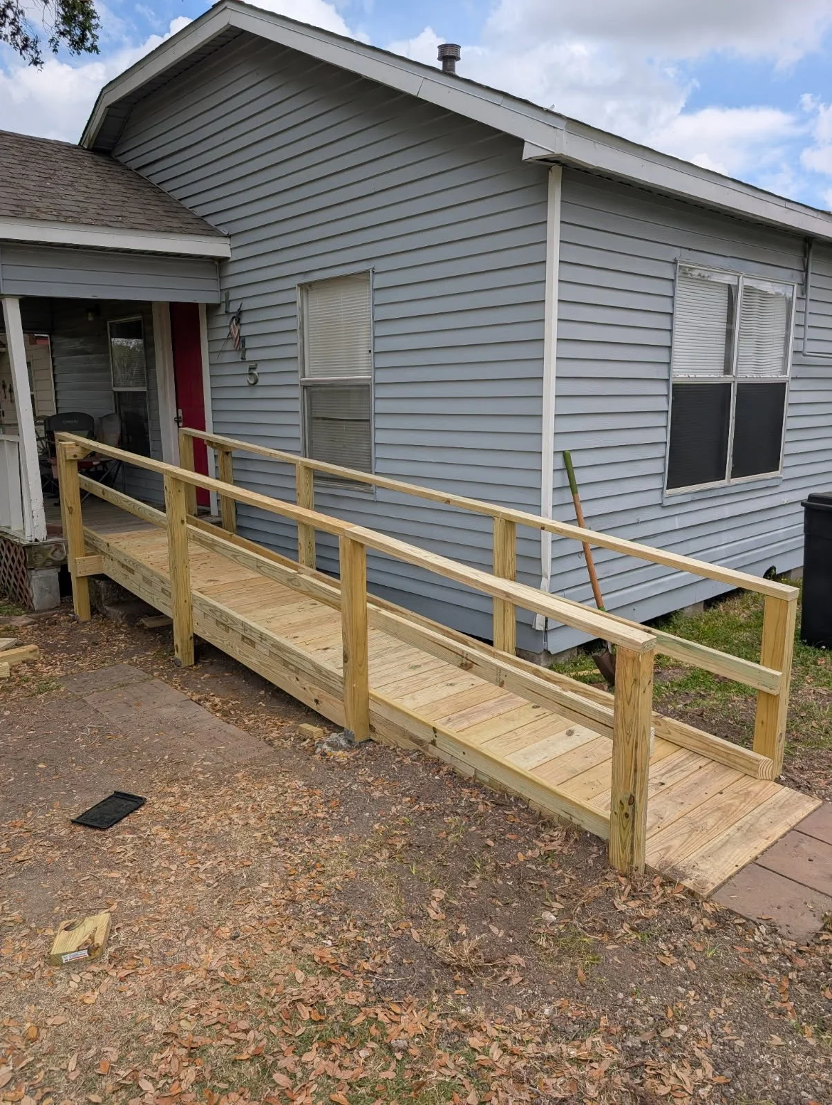 Mr. E Has a New Ramp