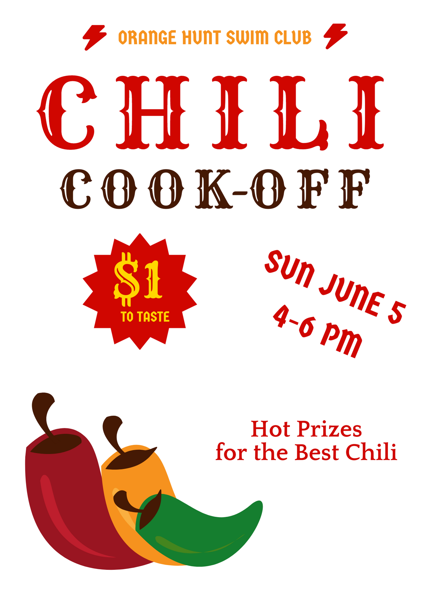 Chili Cook Off Template