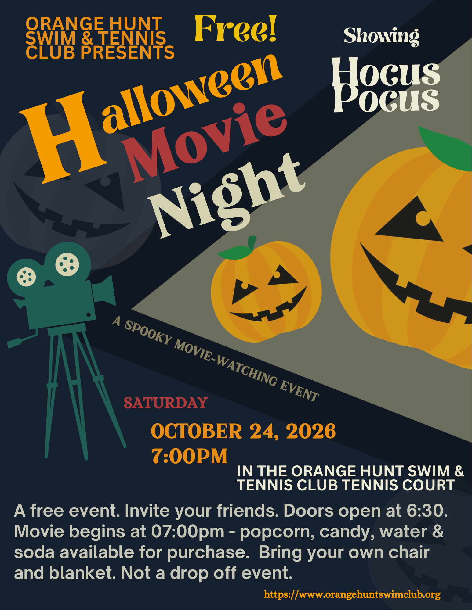 Movie Night Flyer