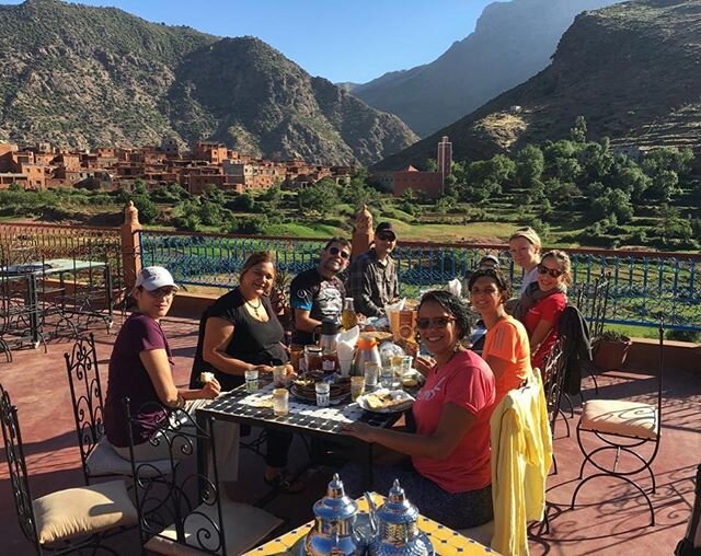 A rather nice breakfast:) #abryd_morocco #breakfast #atlasmountains #trekking #mountains #buildschool