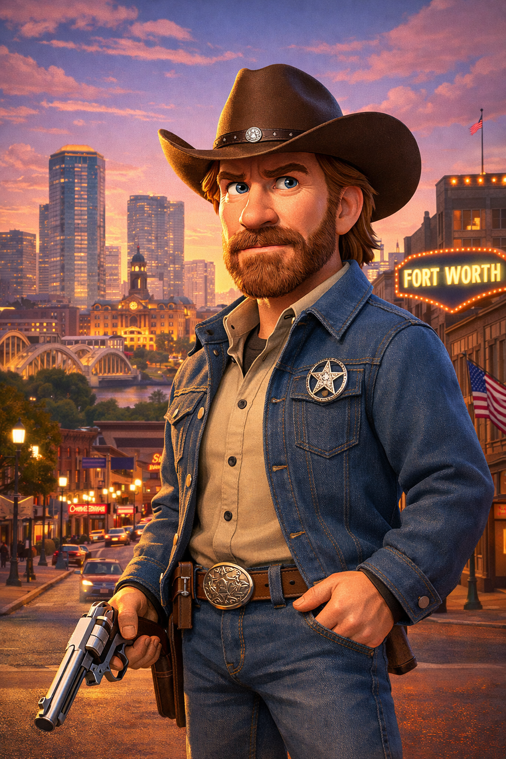 Mindful Walker Texas Ranger