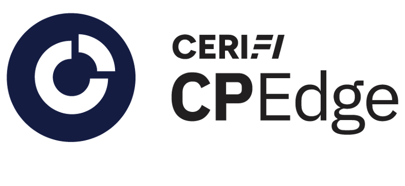 CERI CPEdge logo with a circular symbol and text