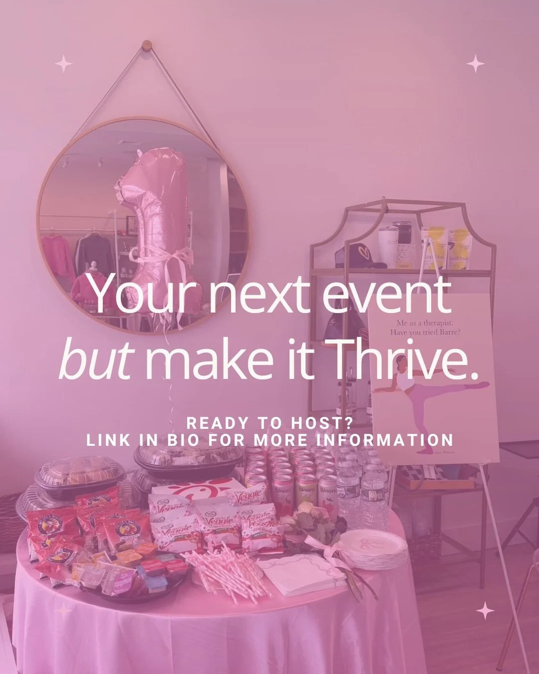 Host your next event with us ✨

Looking for a unique, inspiring, and FUN way to celebrate a birthday, bond with colleagues, or gather with friends? 

When you book a private event, our studio is yours.

Link in bio for more info ✨

📸 Thank you @deli