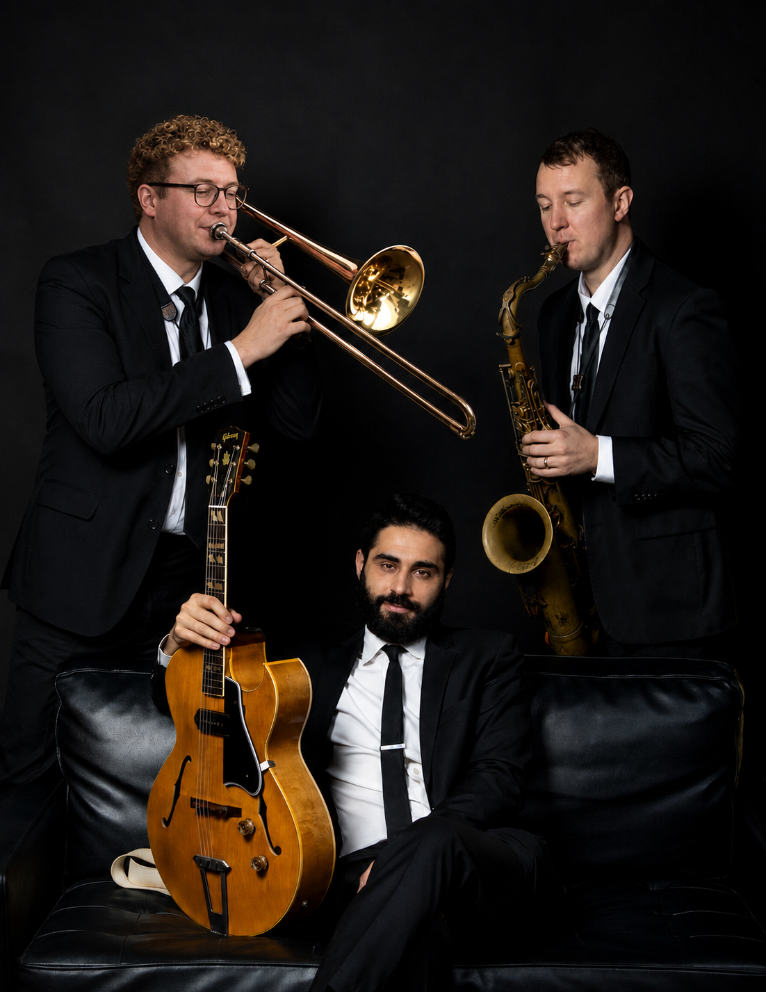 The Peter and Will Anderson trio at the Phantom Theatre