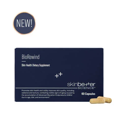 BioRewind Skin Health Dietary Supplement A clinically tested, breakthrough skin health dietary supplement that helps reverse glycation and reduces skin redness, dullness, and rough texture.