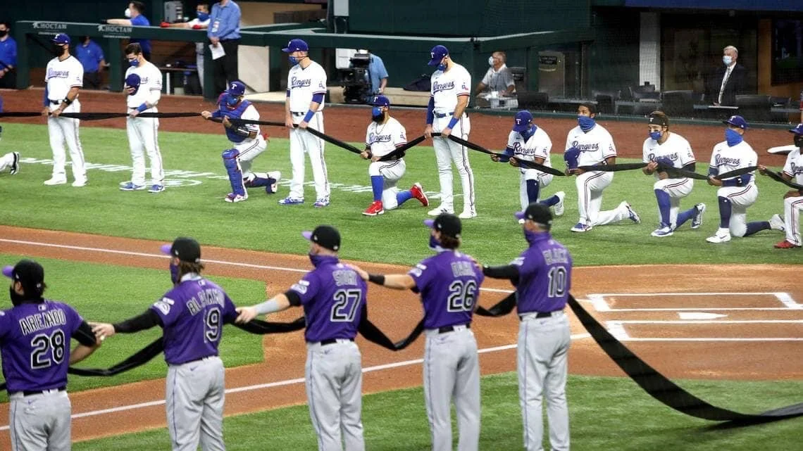 Rangers, Astros Begin Season With Idol Worship Ritual