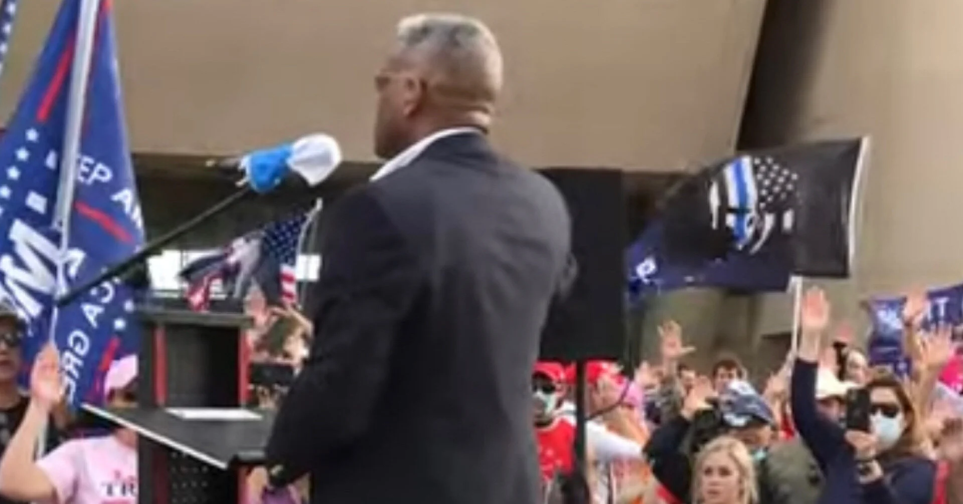 Peerless Leader Allen West swears in First Class of TX GOP Militia at Rally