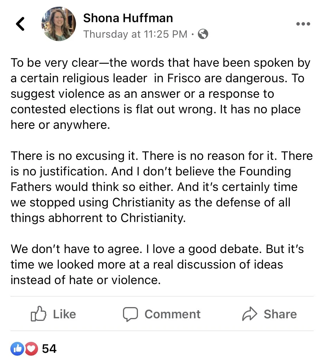 Apparently aggressively opposing Biden as he vows to send money to foreign nations to kill babies is “abhorrent to Christianity”