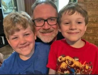 A father and his sons.