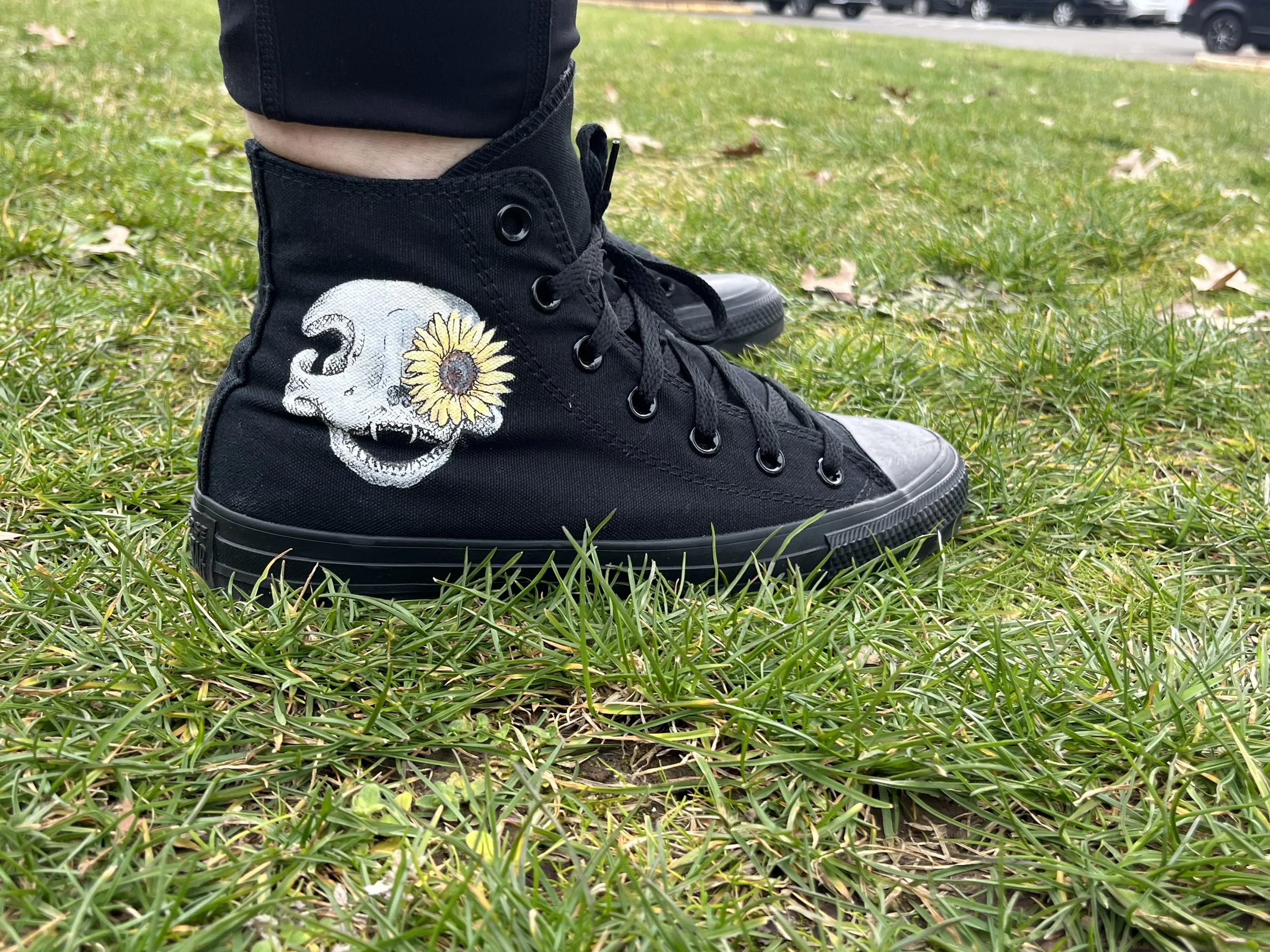 Custom Hand-Painted Shoes