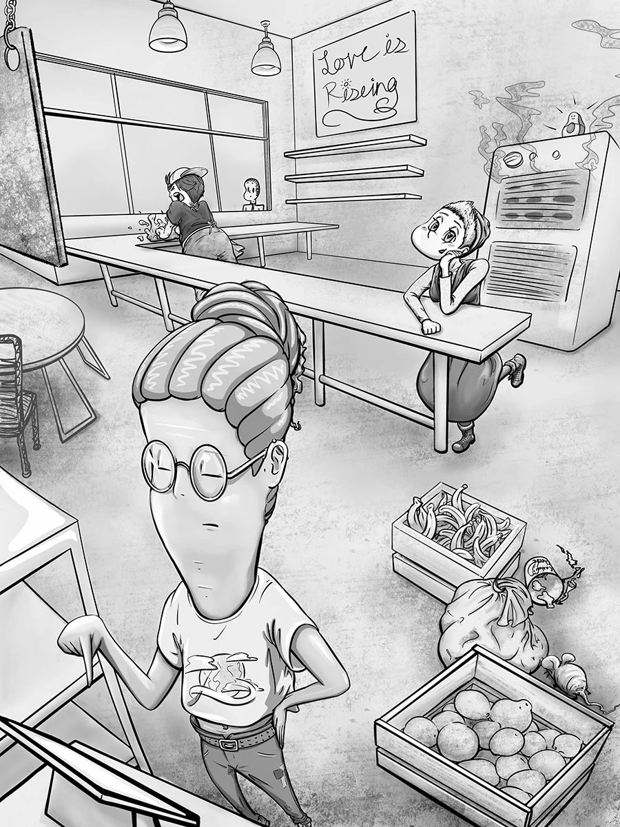 Vegan Cafe (Now Open)
Concept Design Rough