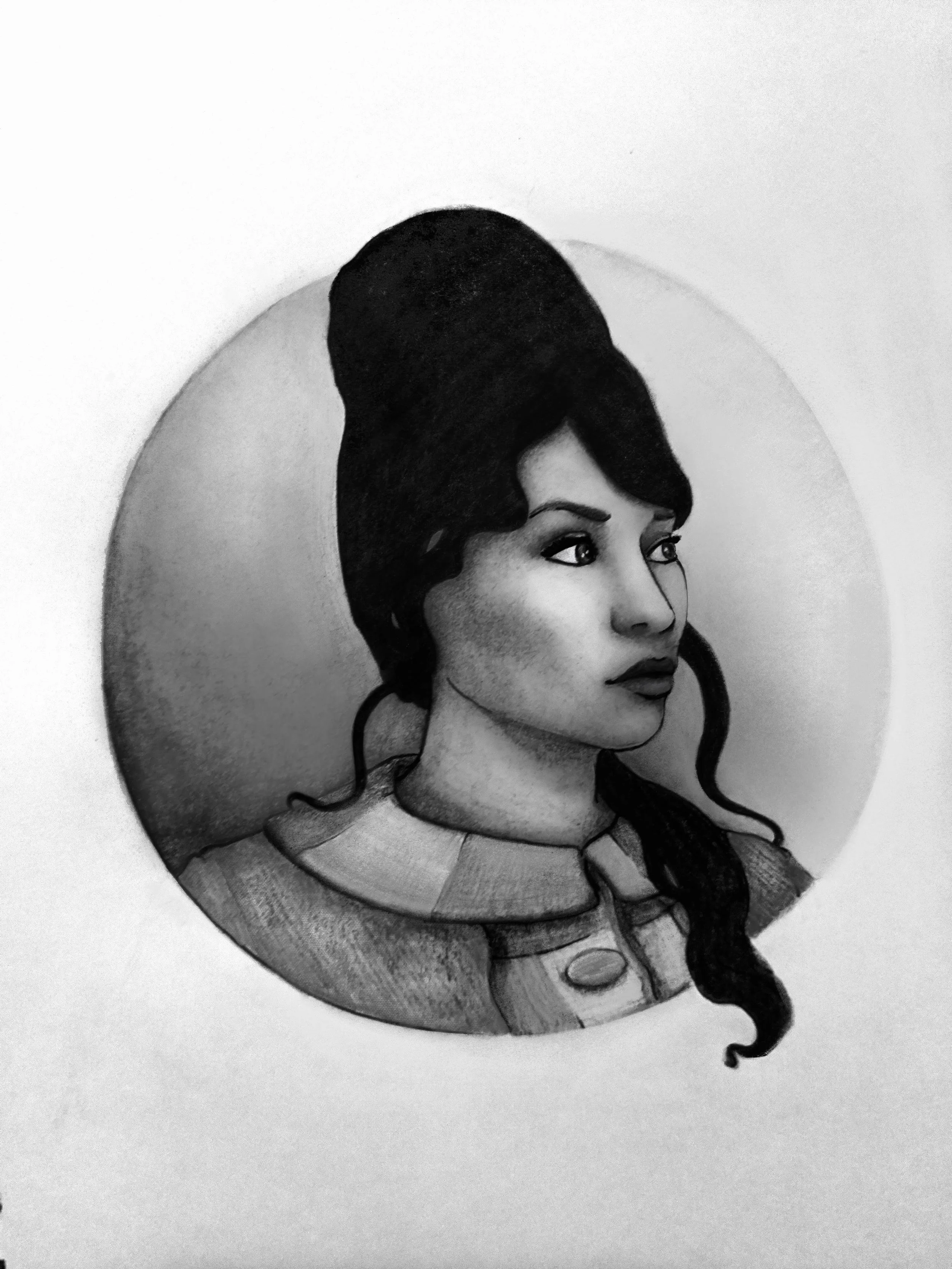 Portrait Study, Emmy Raver-Lampman