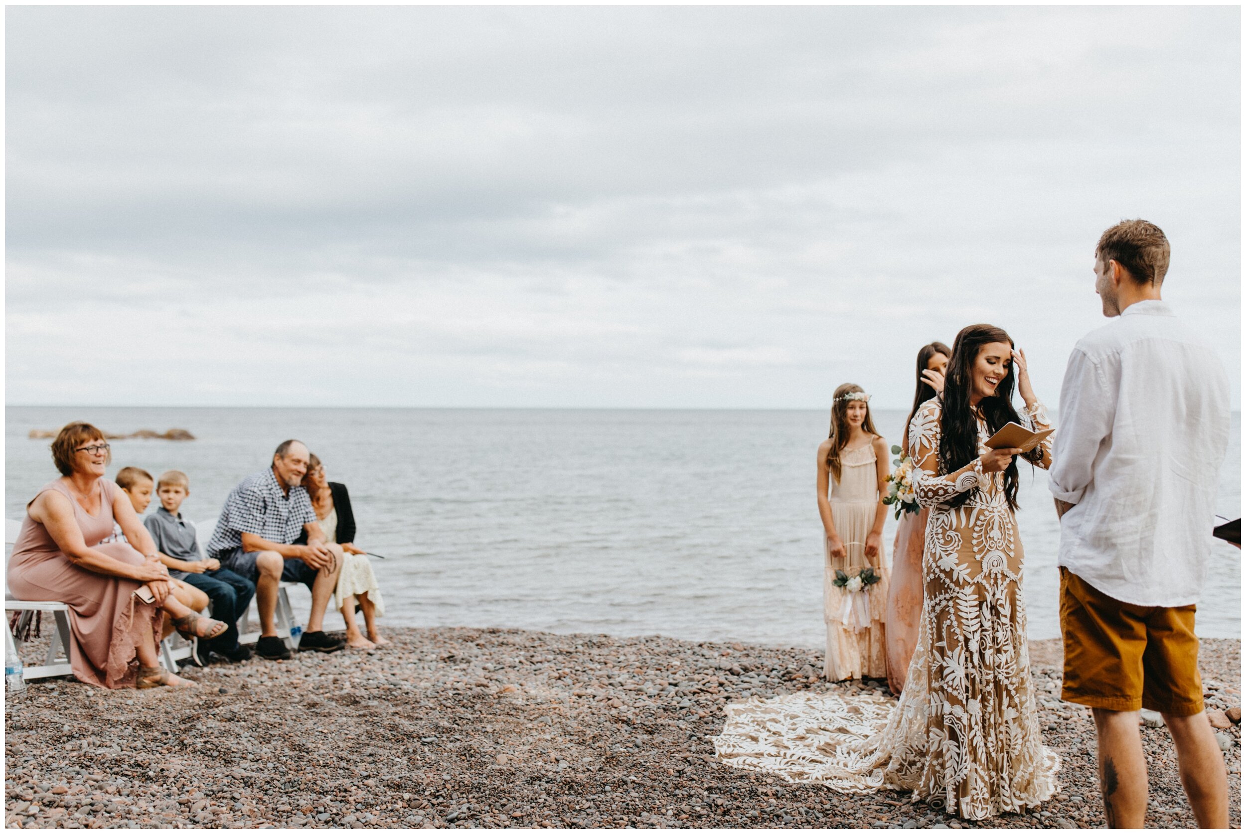 Lake superior north shore elopement wedding at Lutsen Resort photographed by Britt DeZeeuw
