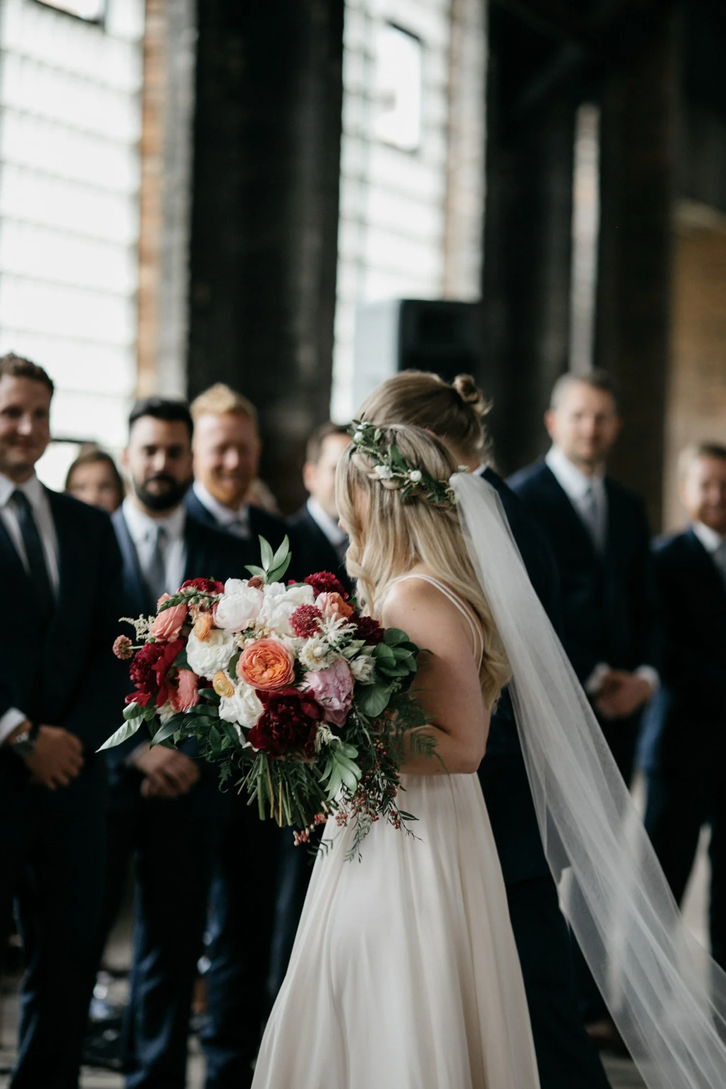 Whimsical Northern Pacific Center Wedding