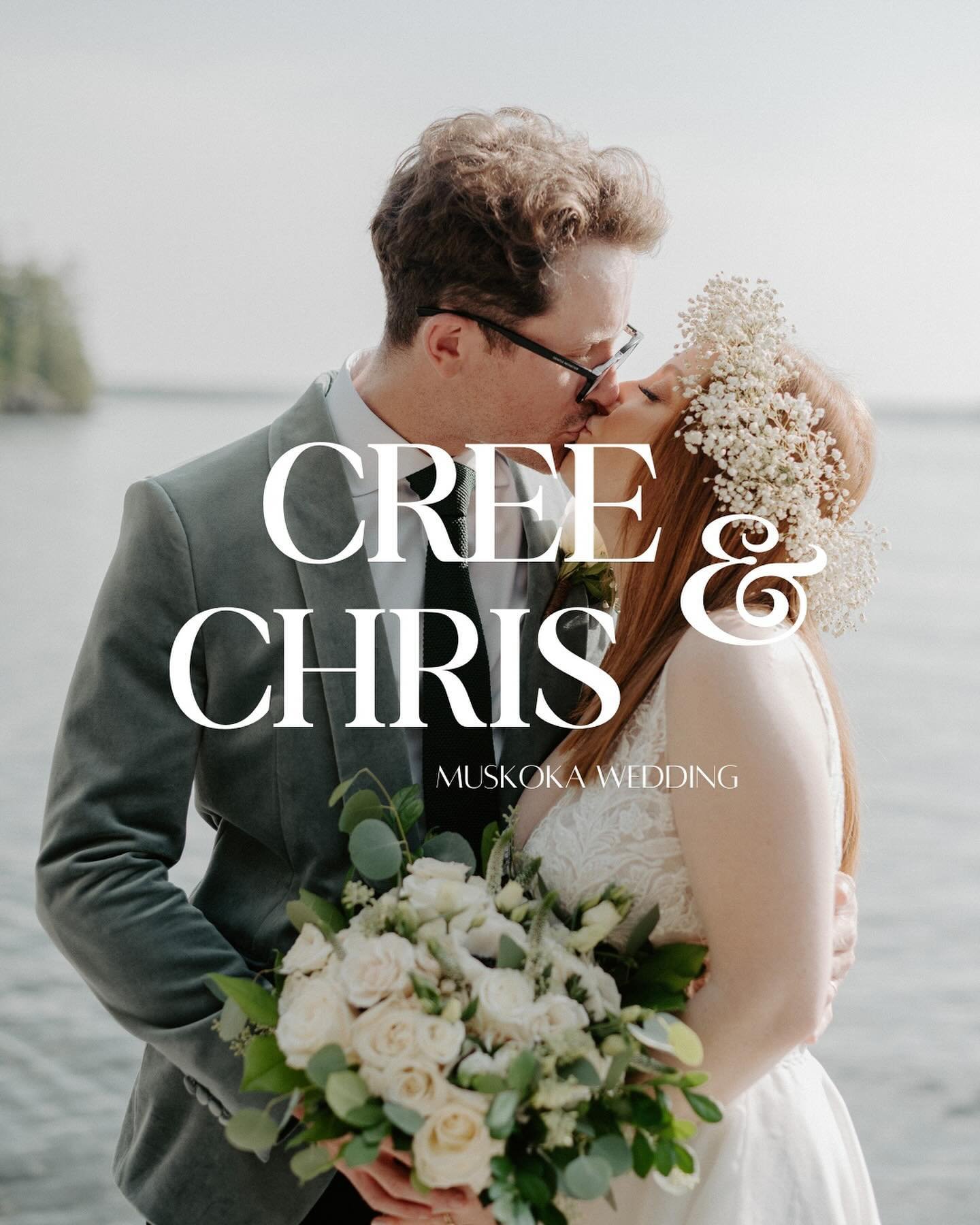 Cree &amp; Chris&rsquo; most special day in Muskoka from last September is officially blogged. I friggen loved this day so so much for so many reasons. Getting to capture their love, their friends and family in the heart of Muskoka is really my perfe