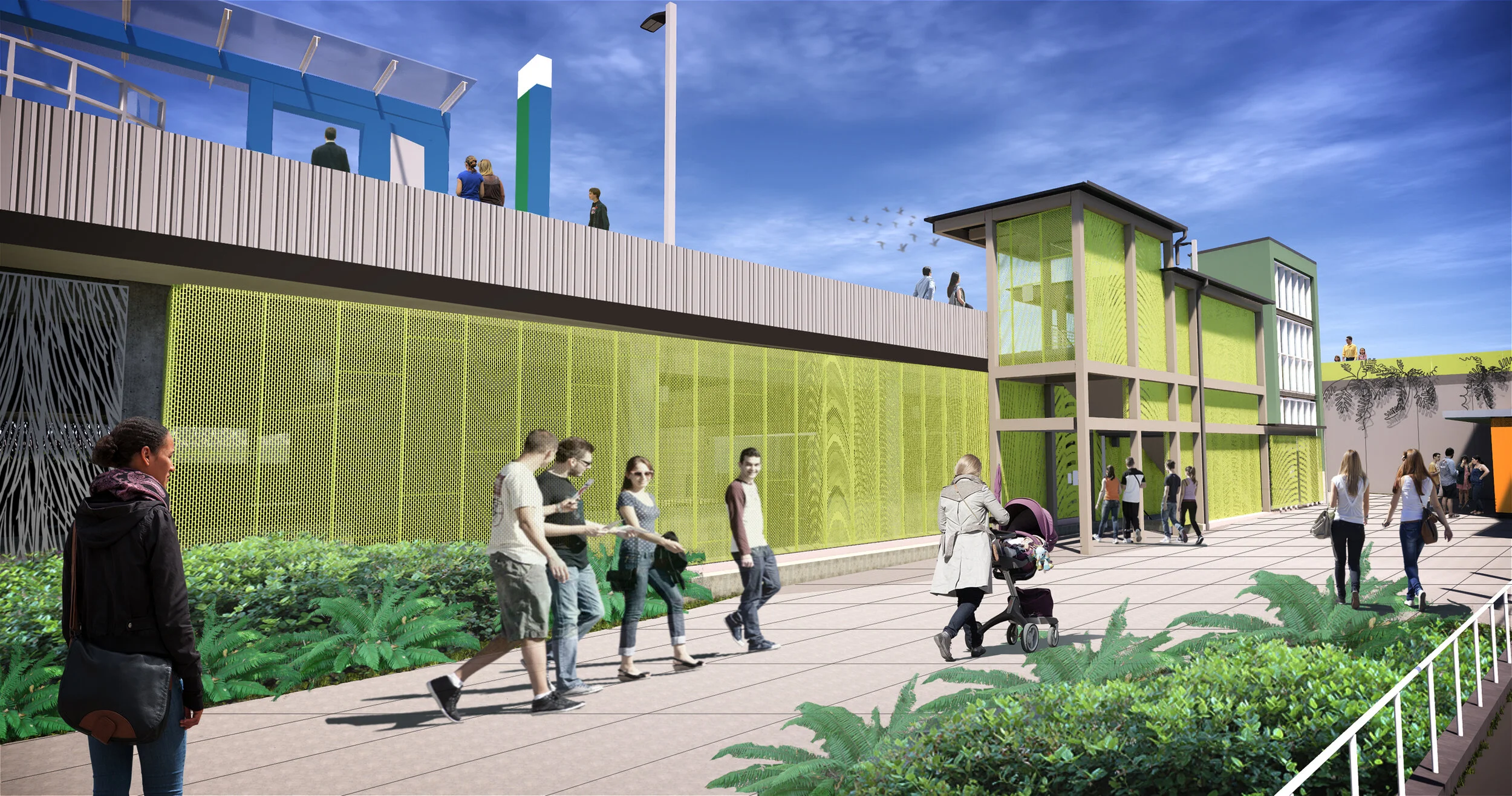 100pct_185th_07_Garage from Station.jpg