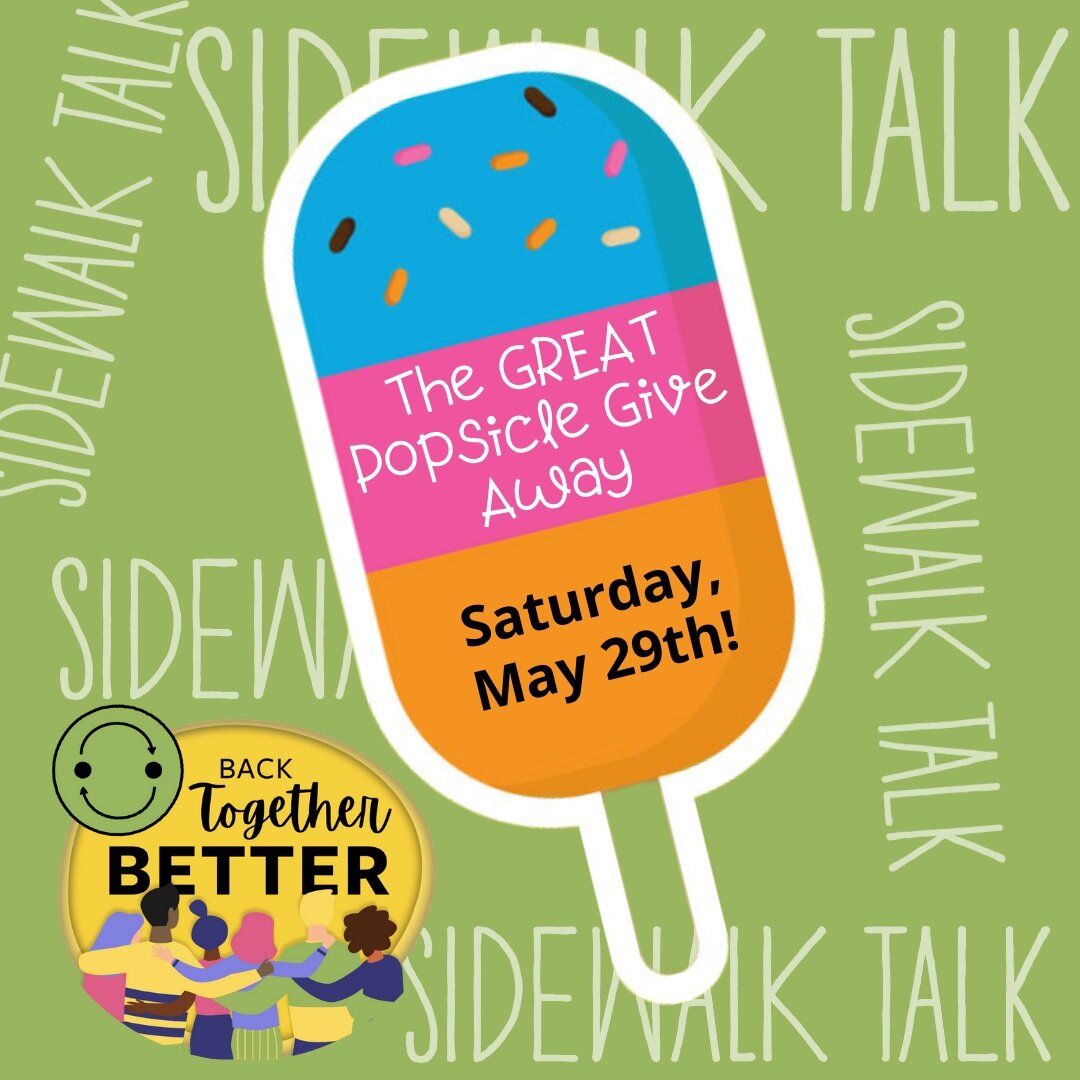 The Back Together Better Great Popsicle Give Away!