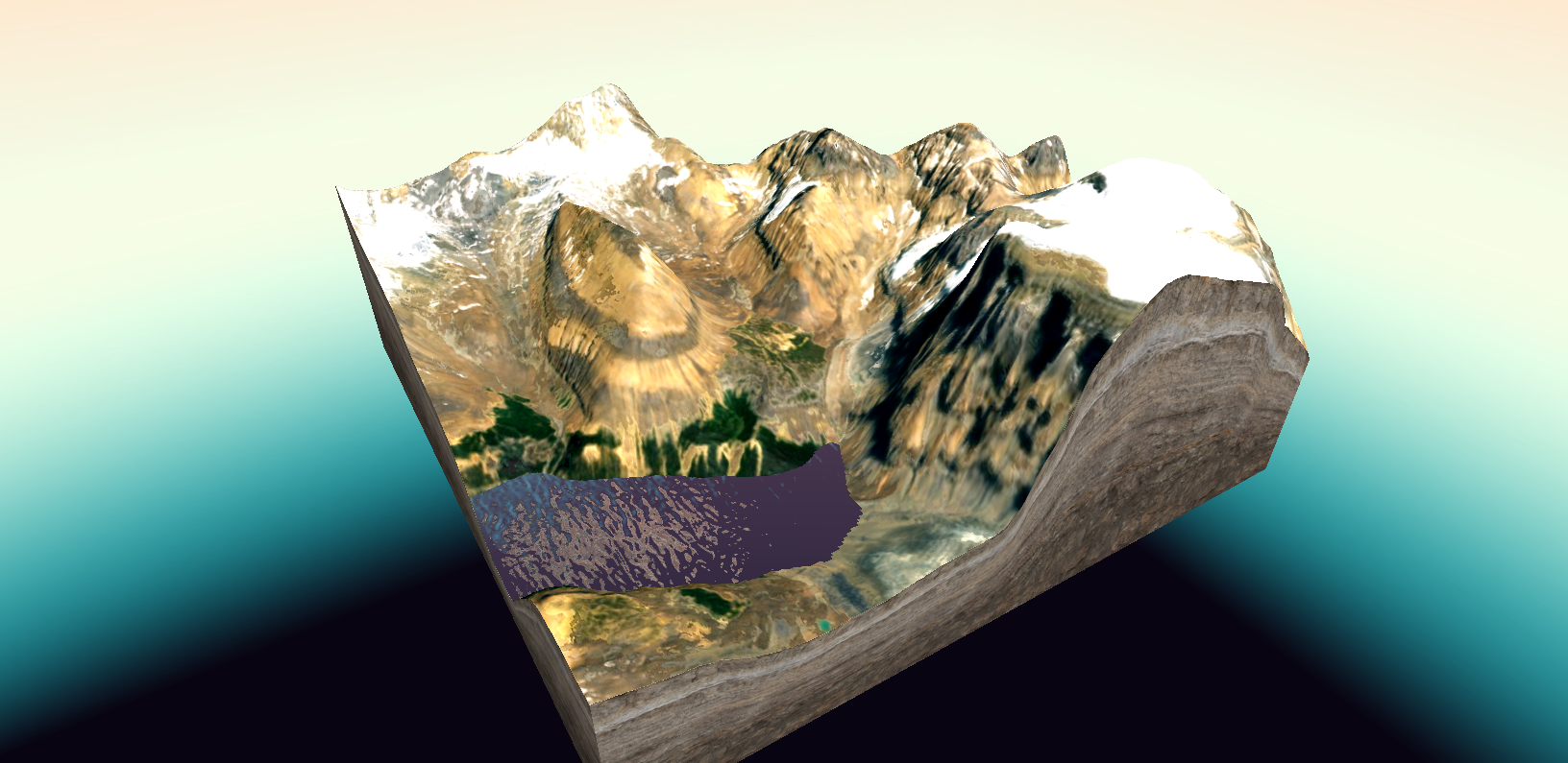 Relationship of water levels to terrain uncovered through terrain studies.