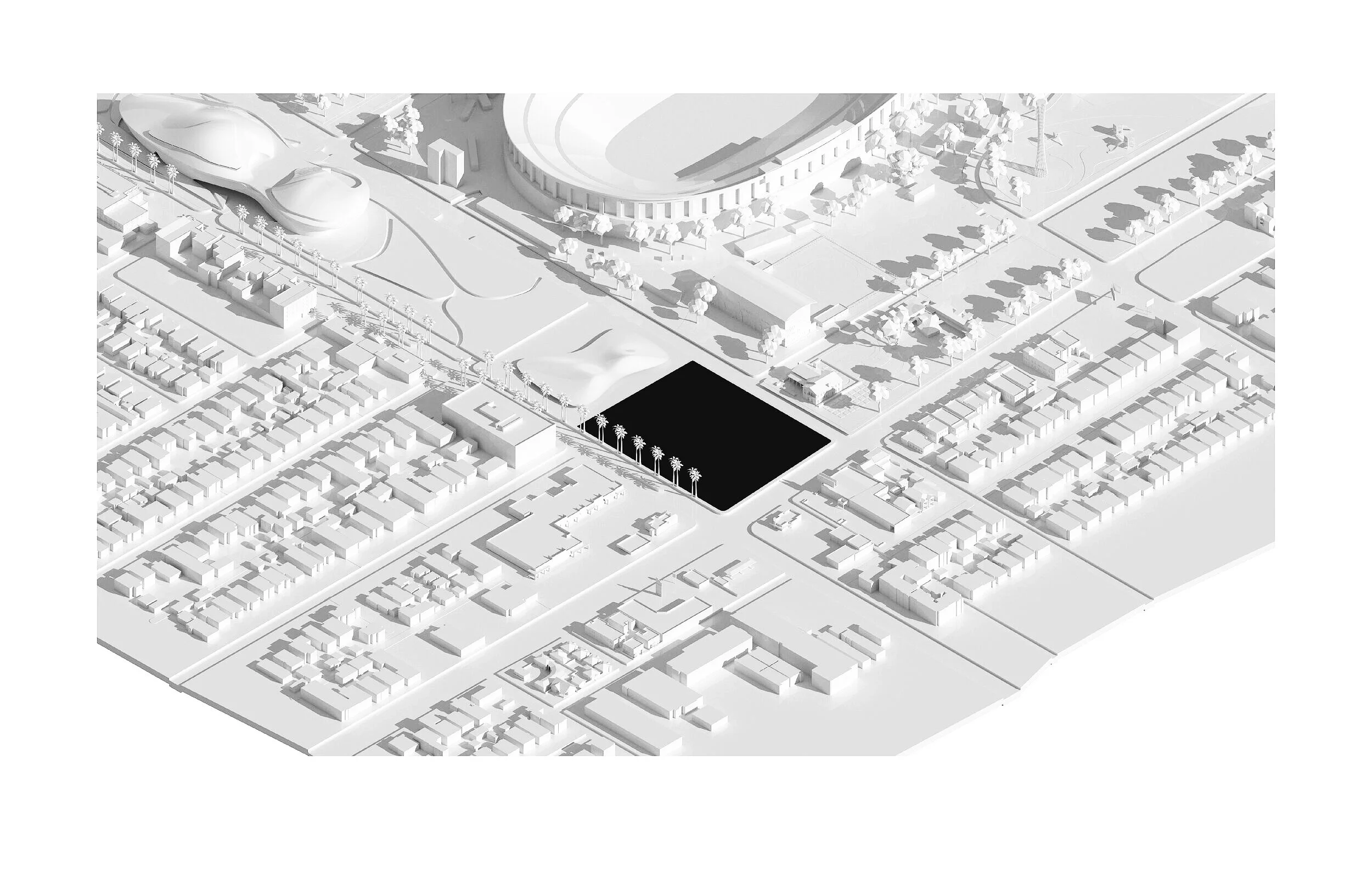Exposition Park Site Development Location