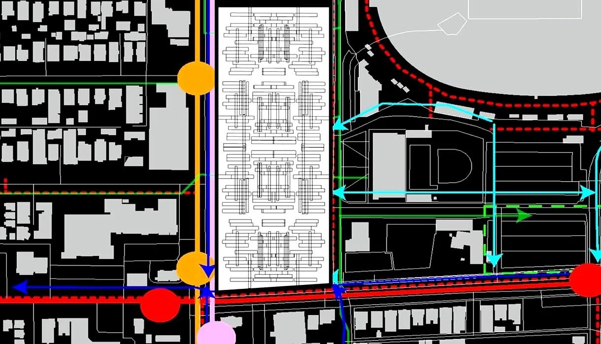 Site Parti Diagram / Strategy 3