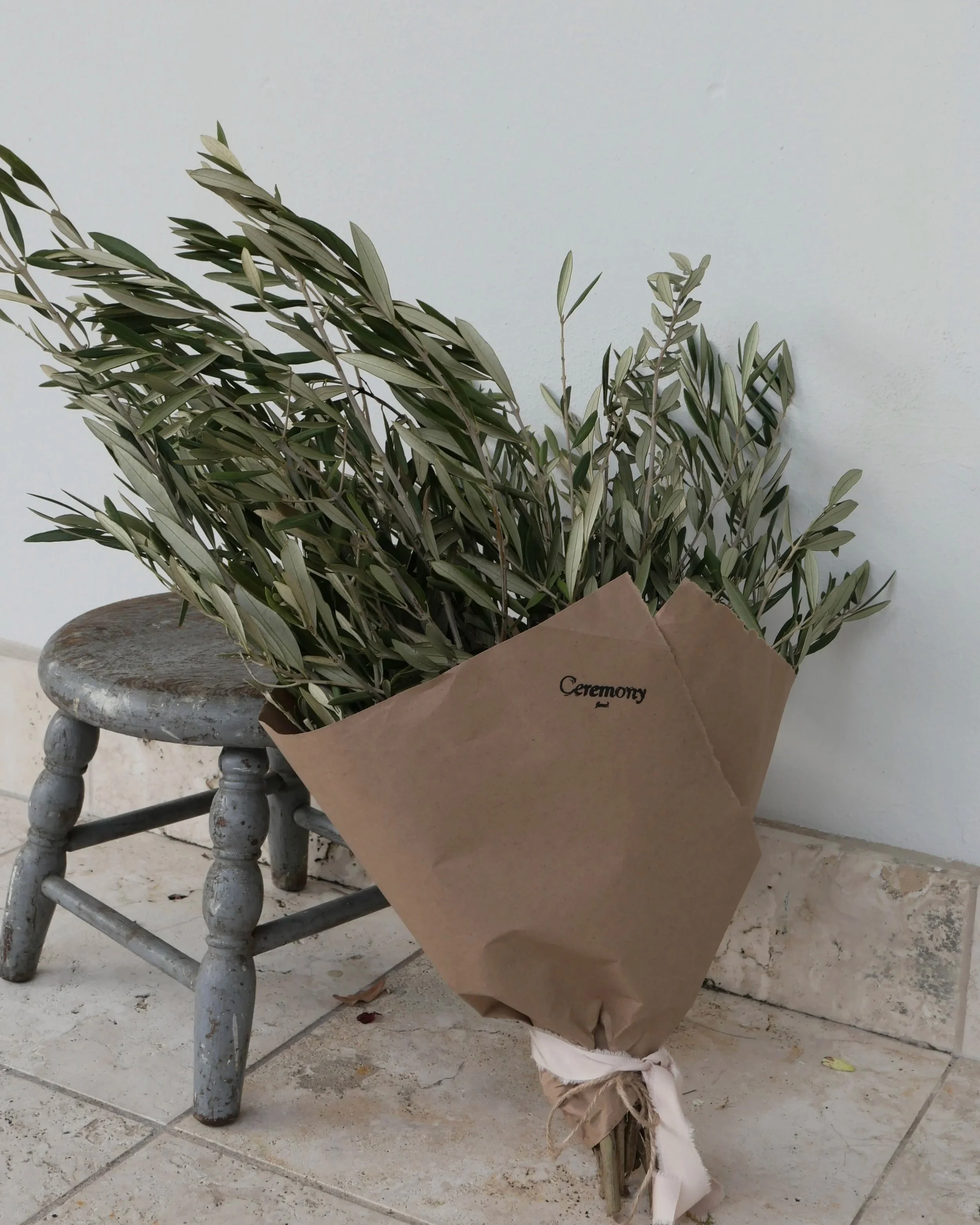 Hand Tied Bouquet of Lush Greens