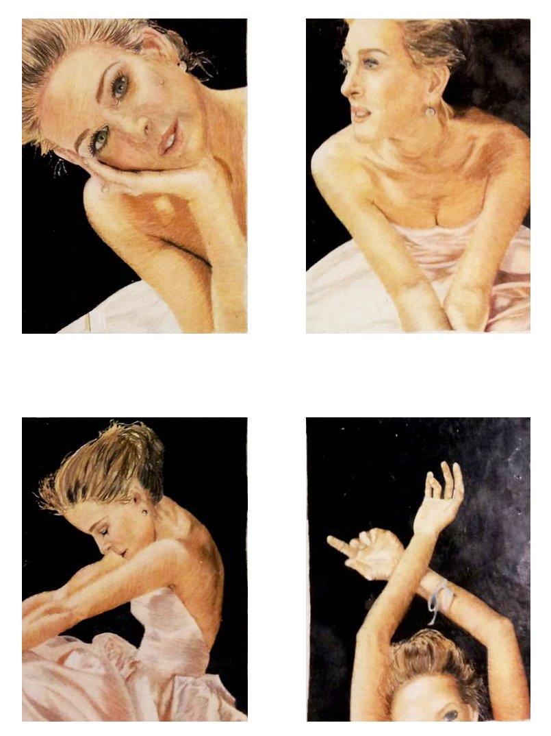 Sarah J Parker- (Referenced from Magazine Ad) Colored Pencil