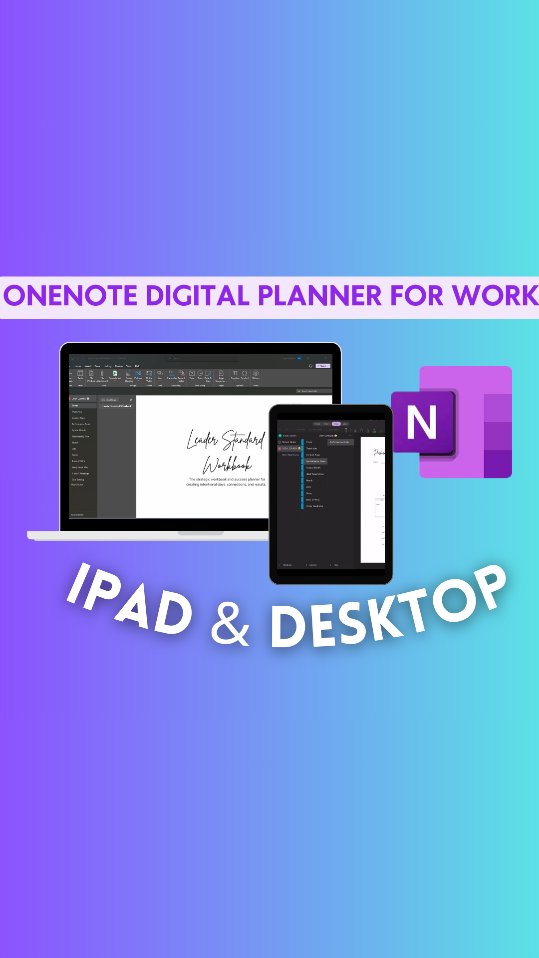 OneNote Digital Planner Bundle — Kayla Fahey-Ahrndt