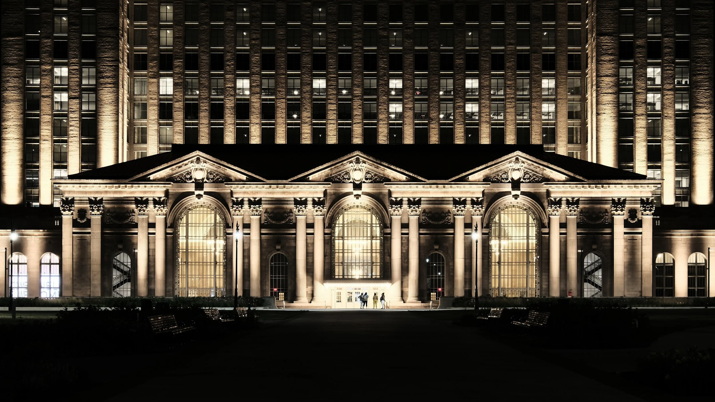 Detroit || Michigan Central Station || 1914