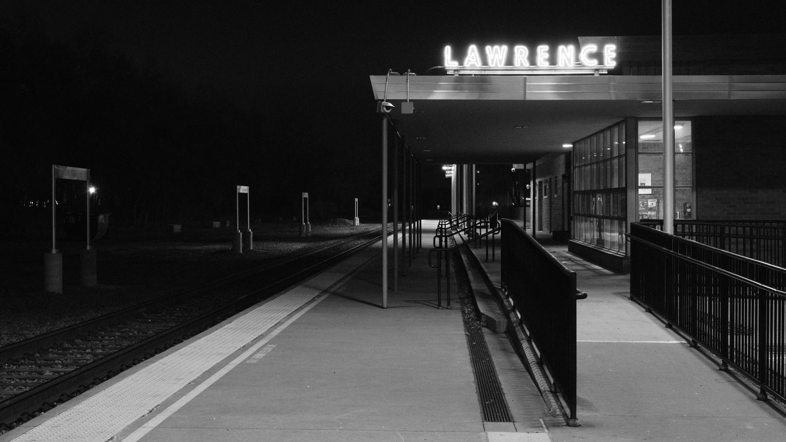 Lawrence, Kansas || Santa Fe Depot || 1956 (rebuilt)