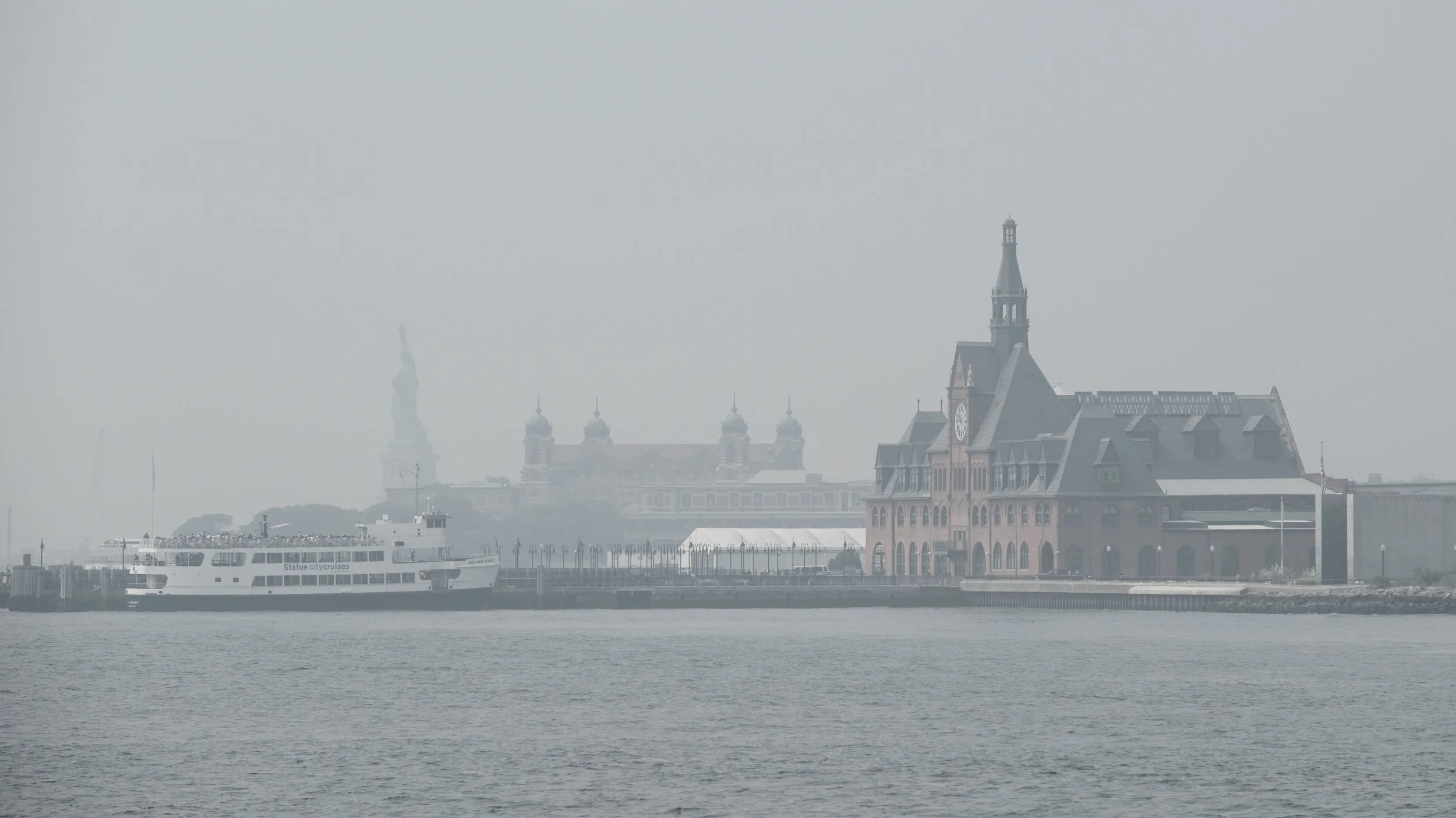 Jersey City (wildfire haze)