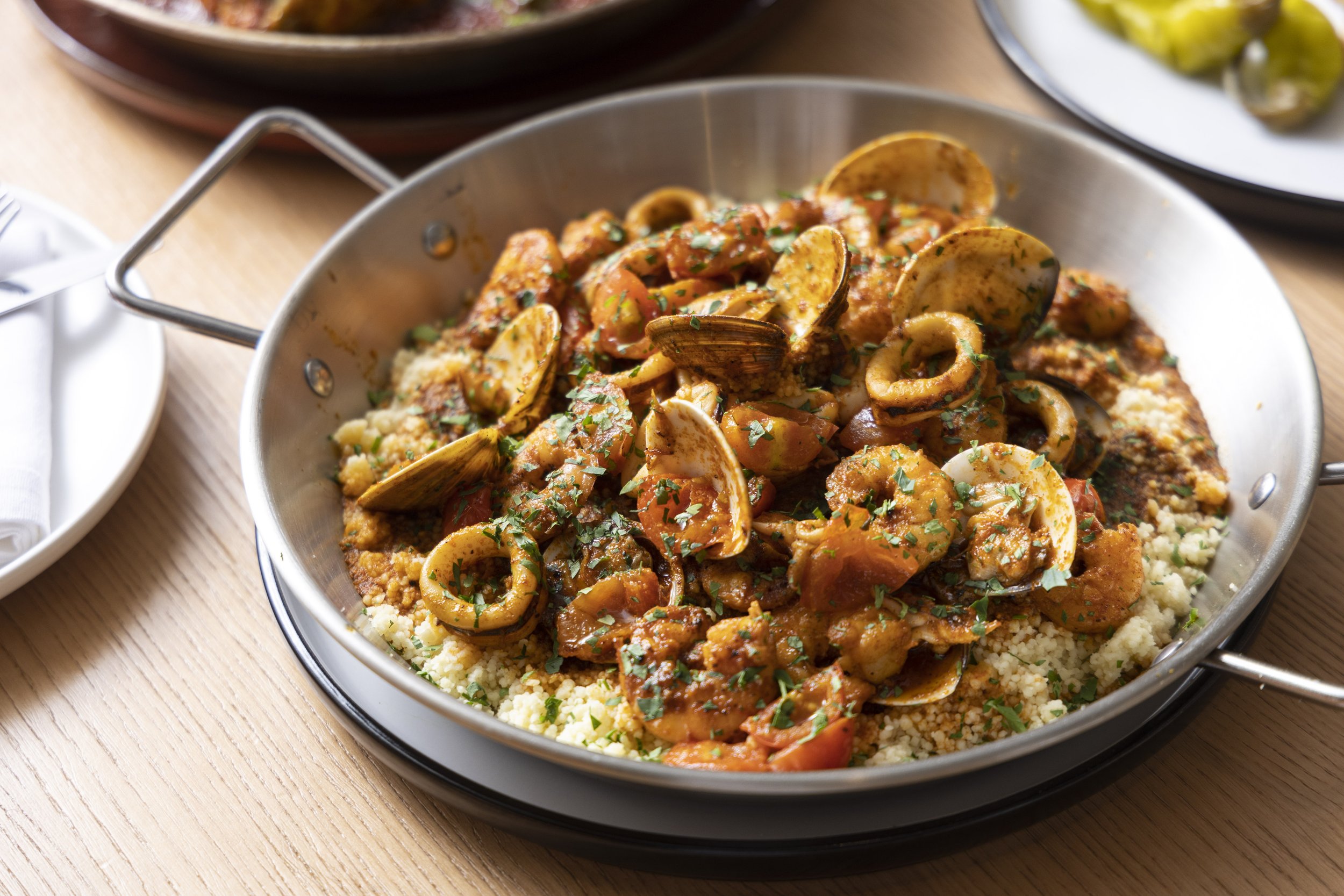Seafood couscous
