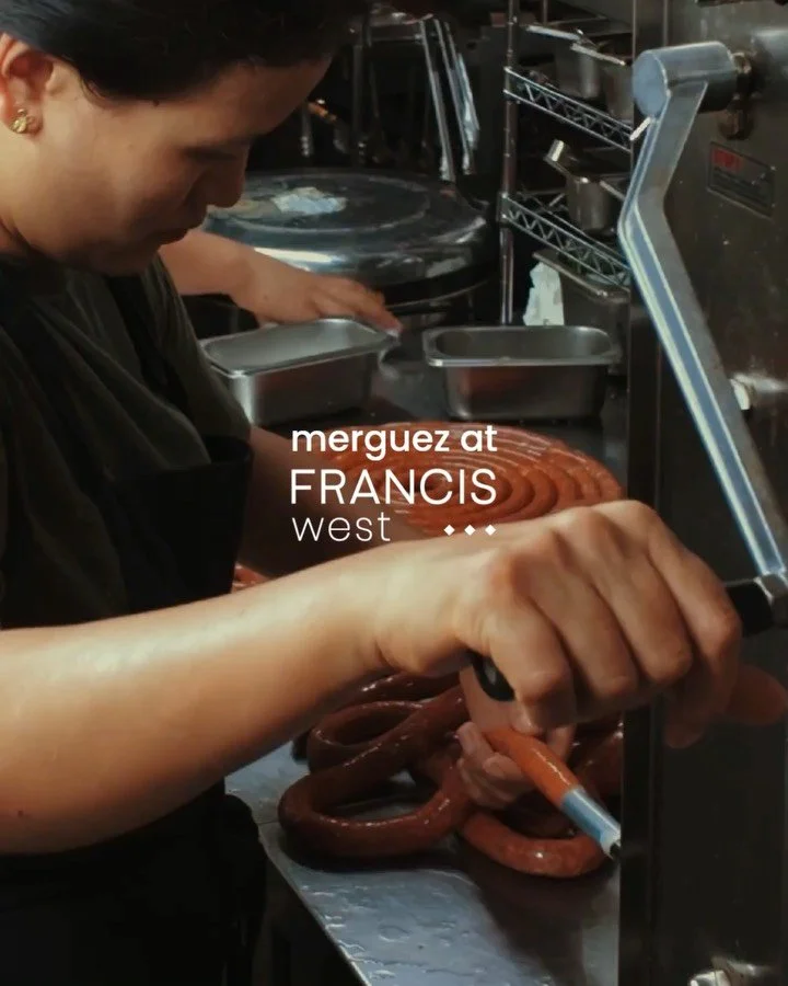 Merguez&hellip;.done the right way.

We make this Tunisian spiced sausage in house and showcase in so many ways across our menus.

梅格茲香腸，梗係要講究。

呢款突尼西亞風味香料腸，由我哋自家製作，融入喺唔同菜式入面，令款款都精彩。

#francis #franciswest #peelstreet