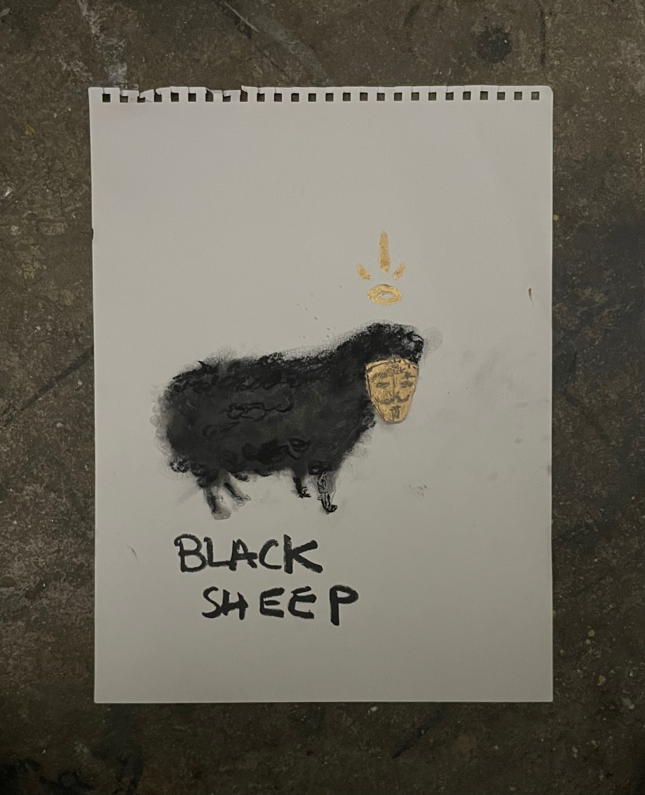 BLACK SHEEP WITH SEK MASK