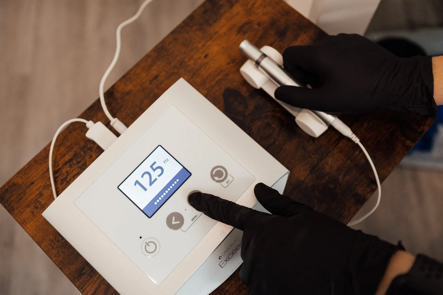 Exceed microneedling device and handpiece at The Face Space