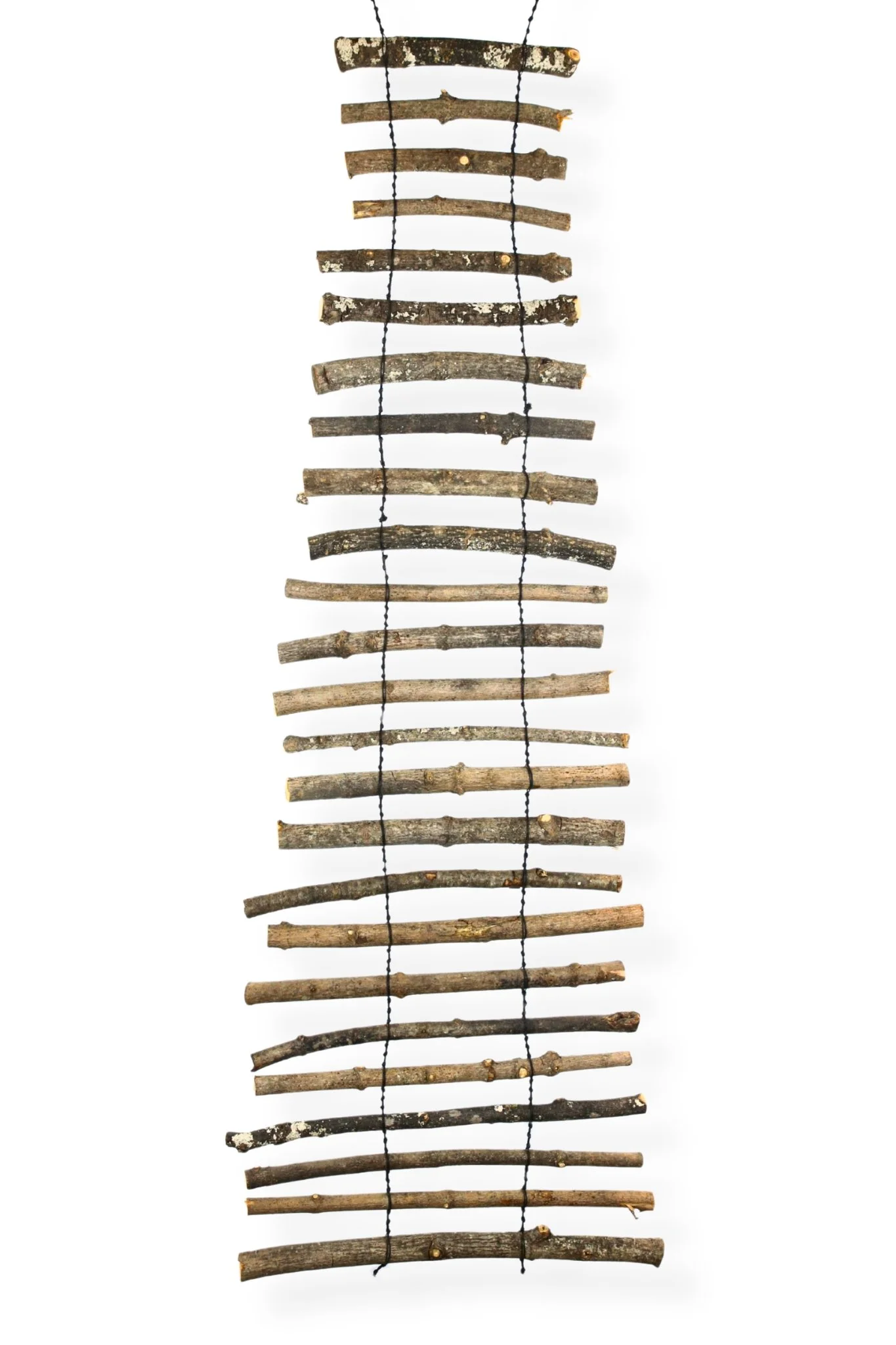 Wood Blinds (12), 54 x 18, waxed cotton cord