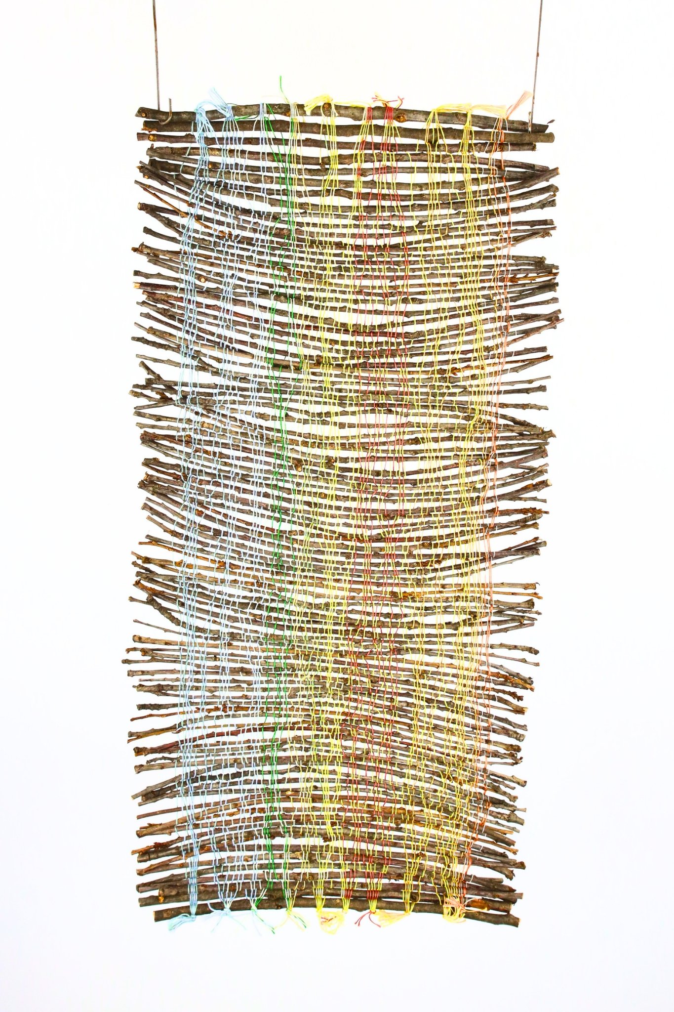 Sticks (18), 26 x 13, multicolor warp