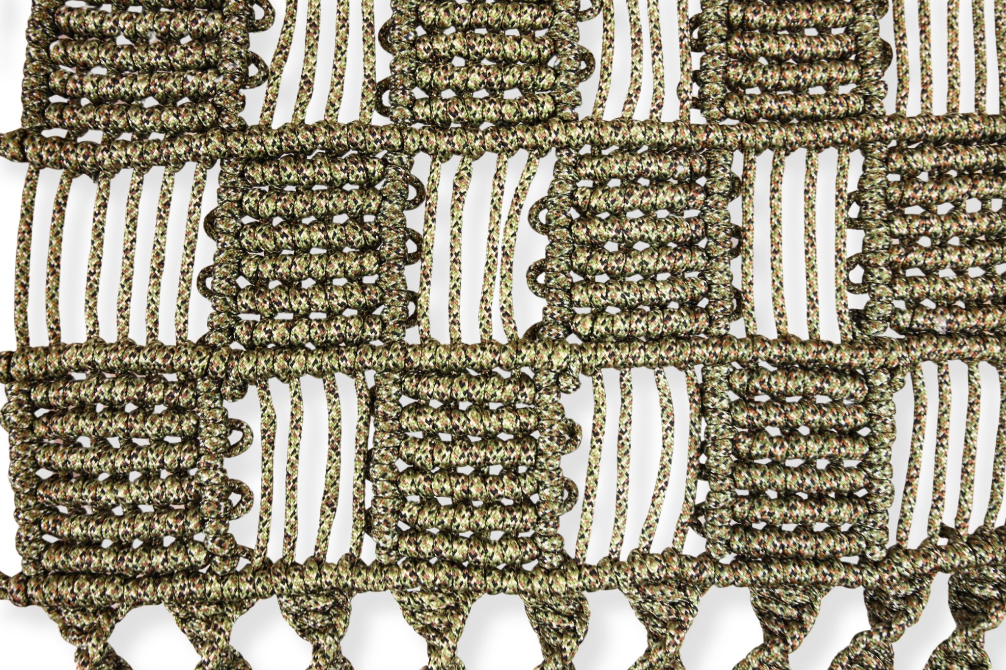 Five Elements Panel, paracord, 48 x 72, 2015
