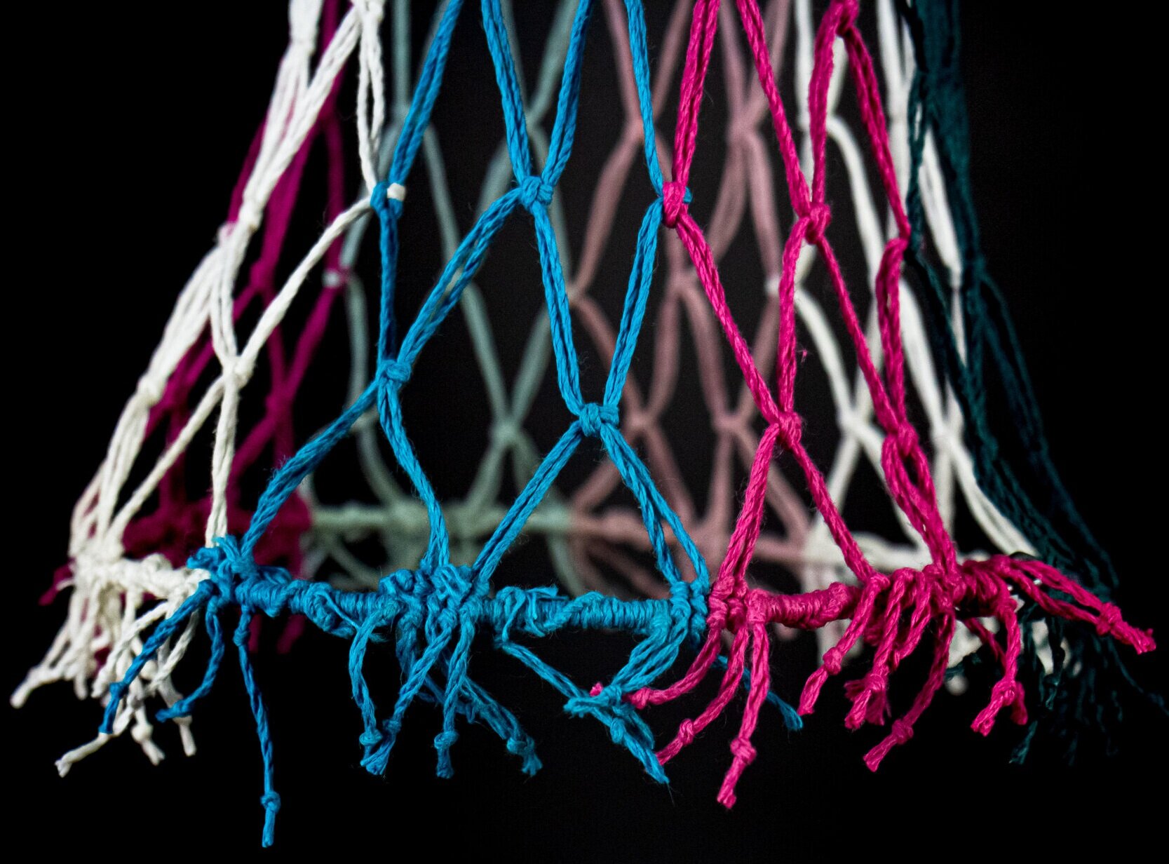 Aquamarine and Ruby Color Wheel - detail