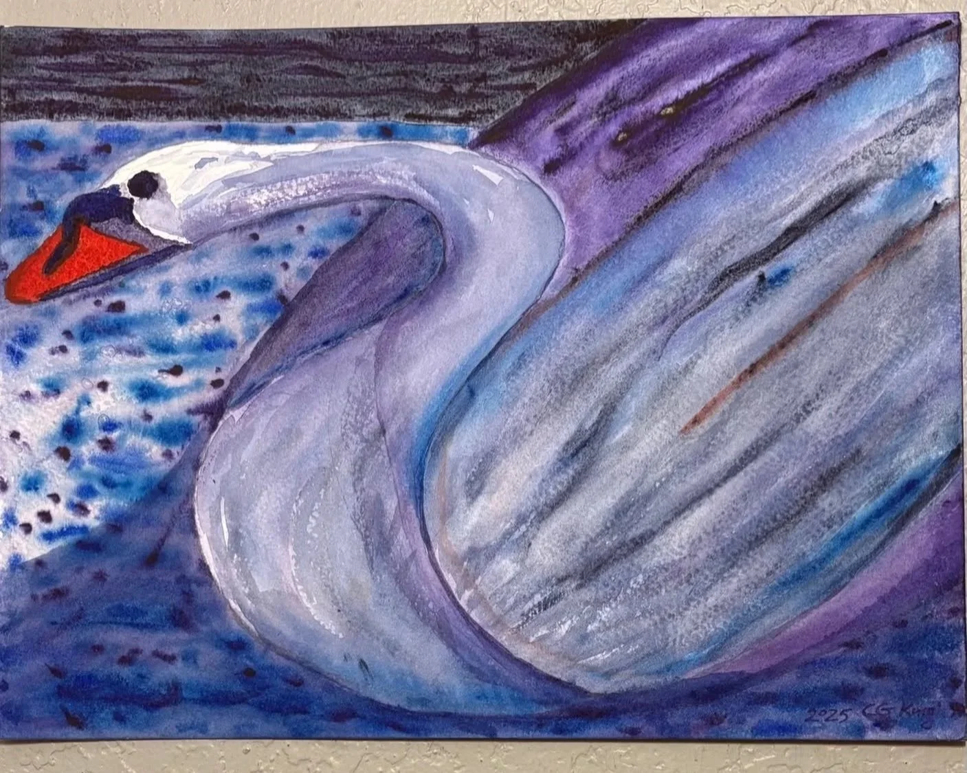 Glass Swan Swimming, 2025
