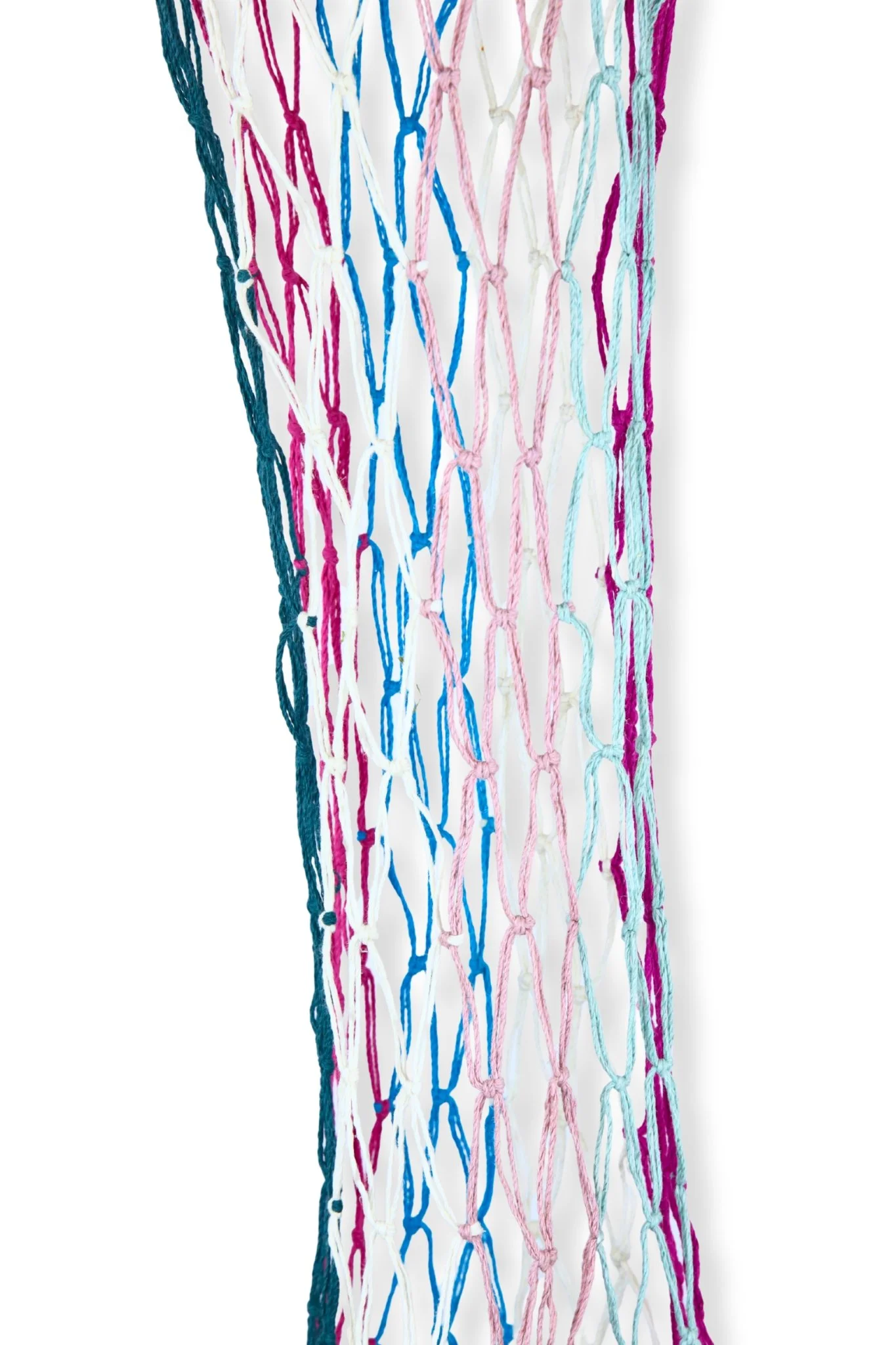 Cylindrical Net, hemp cord, 36 x 8 x 8, 2019