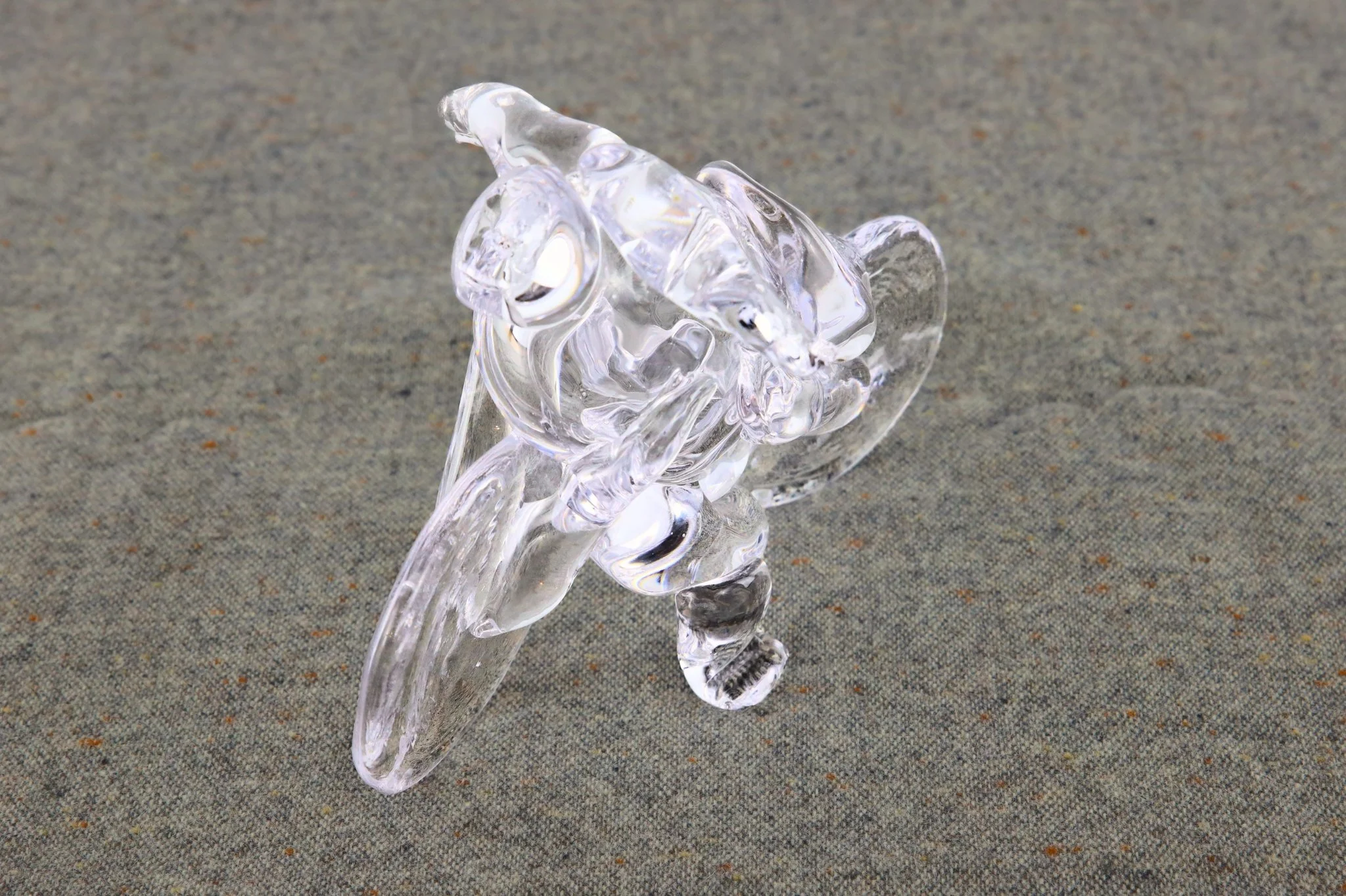 Glass Motorcycle (Buffalo Handlebars)