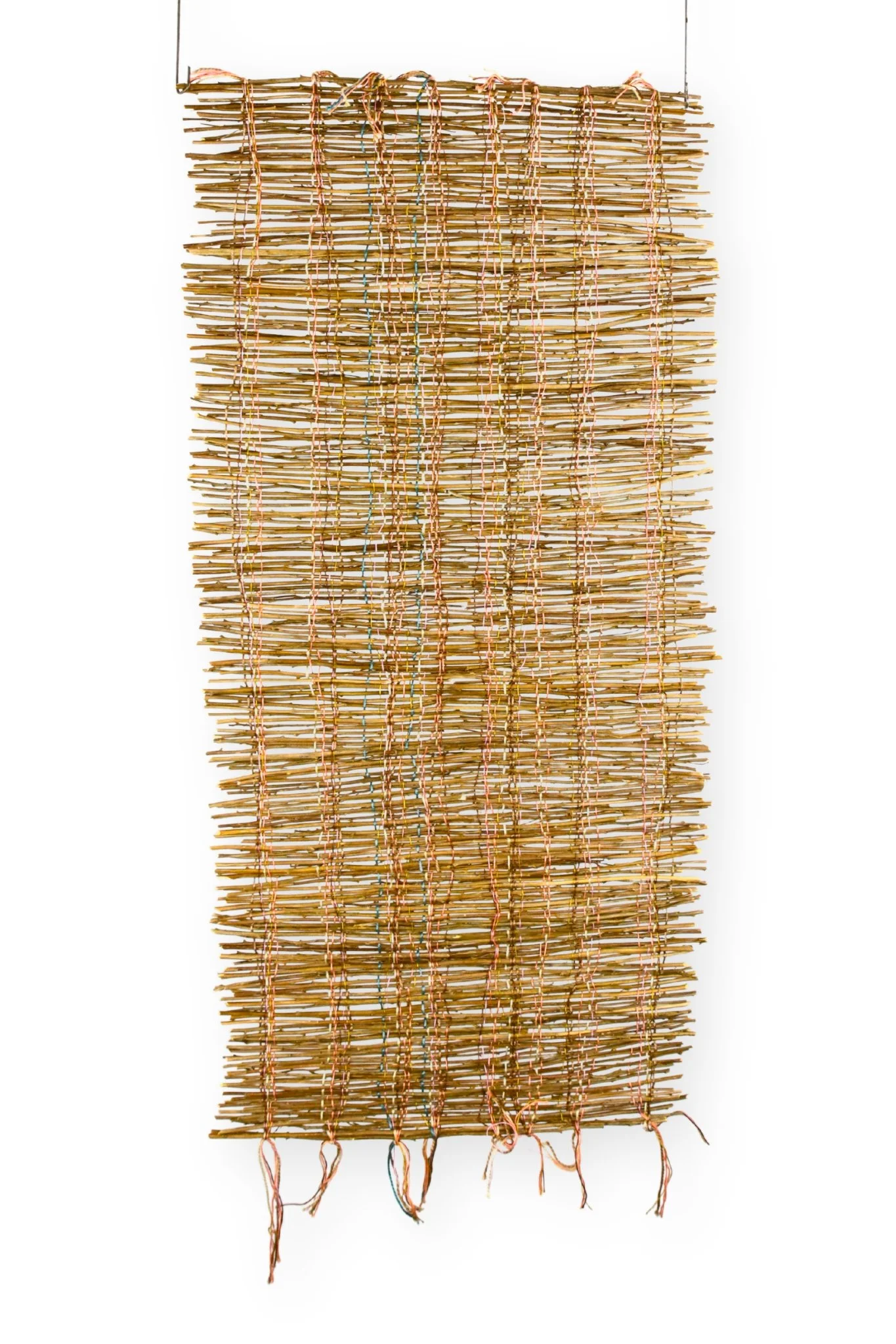 Sticks (17), 32 x 16, bellflower weaving