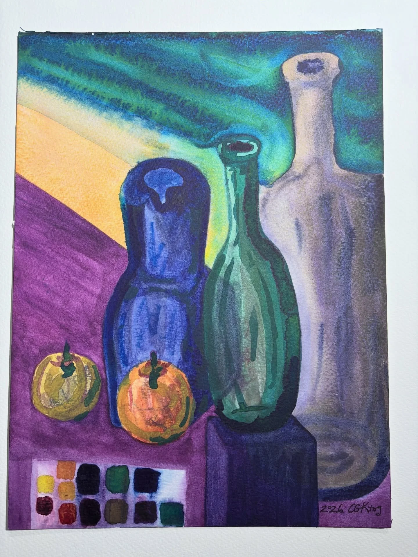 Glass and Fruit, 2025