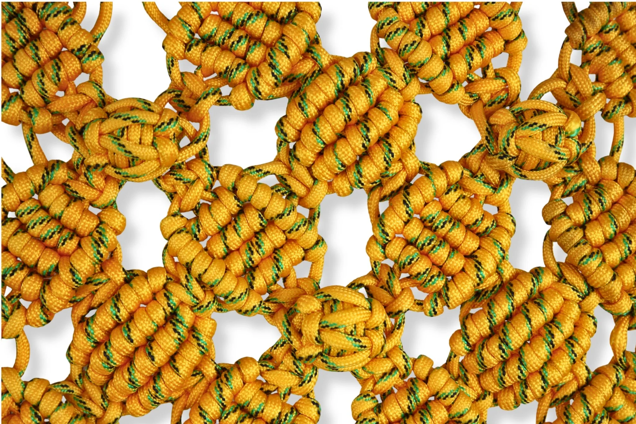 Five Elements Panel, paracord, 48 x 72, 2015